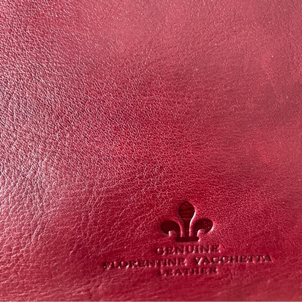 ❤️🤍💙Dooney & Bourke Hattie Drawstring Florentine Leather Shoulder Bag - Picture 12 of 16